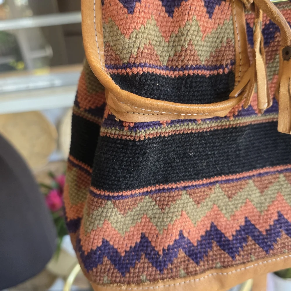 Vintage woven tapestry